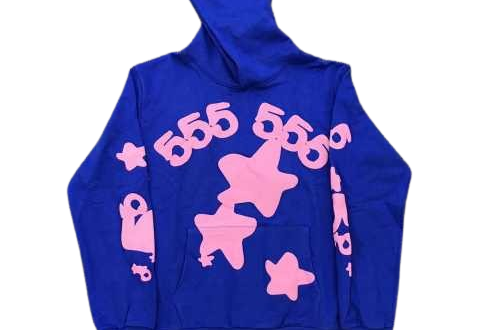 Blue spider Hoodie