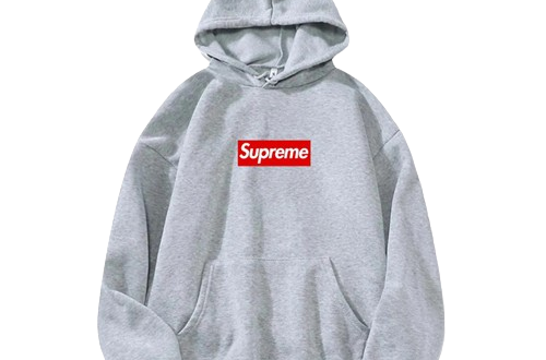 Grey-Supreme-Hoodie