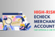 high risk merchant account