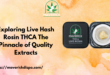 Live Hash Rosin THCA