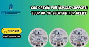 CBD Cream For Muscle Support