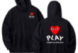 The Iconic CDG Play Hoodie A Blend of High Fashion and Streetwear