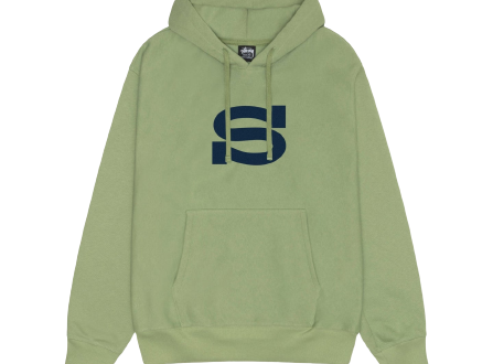 Letter-Hoodie-Green