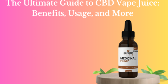 CBD vape juice