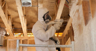 Closed-cell spray foam insulation